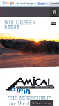 Mobile Screenshot of amical-alpin.com